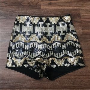 Sequin Shorts